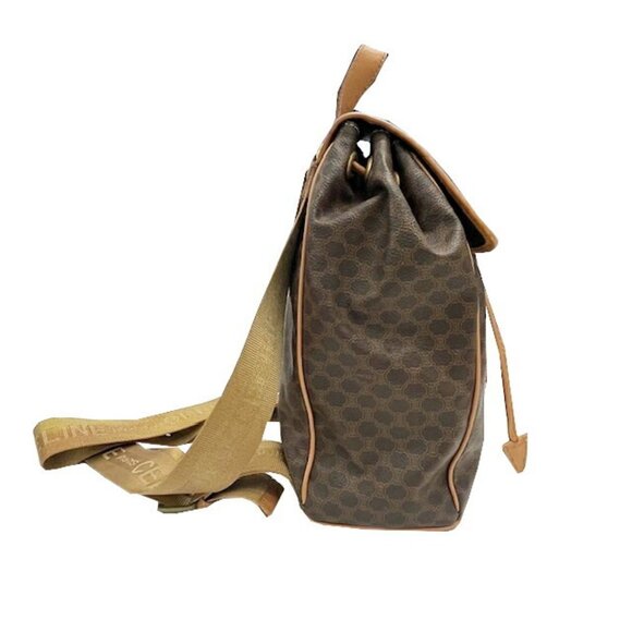 CELINE Brown Leather Backpack - Picture 4 of 15